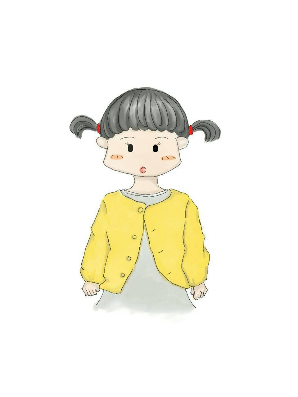 一波简笔人物素材集~头像 背景 壁纸 可爱小人物