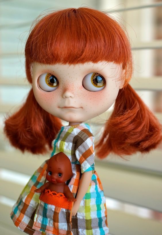 image of custom blythe doll by tati68