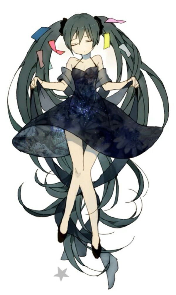 动漫图(初音#双马尾)