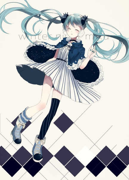 动漫图(初音#双马尾)