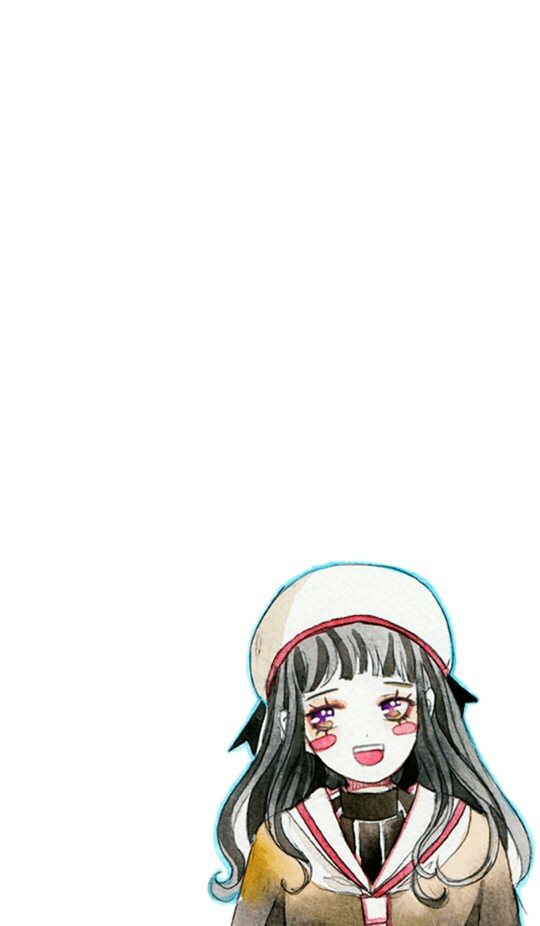 少女心 留白壁纸 软妹 二次元 自制 可爱 简约 留白 文字 动漫 二次元
