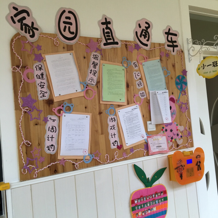 幼儿园家园联系板块.
