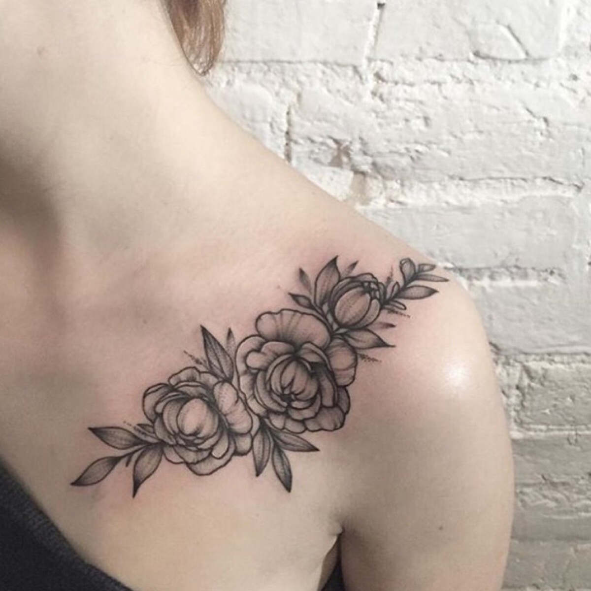 flower tattoo 鲜花纹身