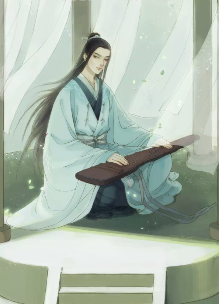 凤囚凰 漫画 萧别古风美男手绘