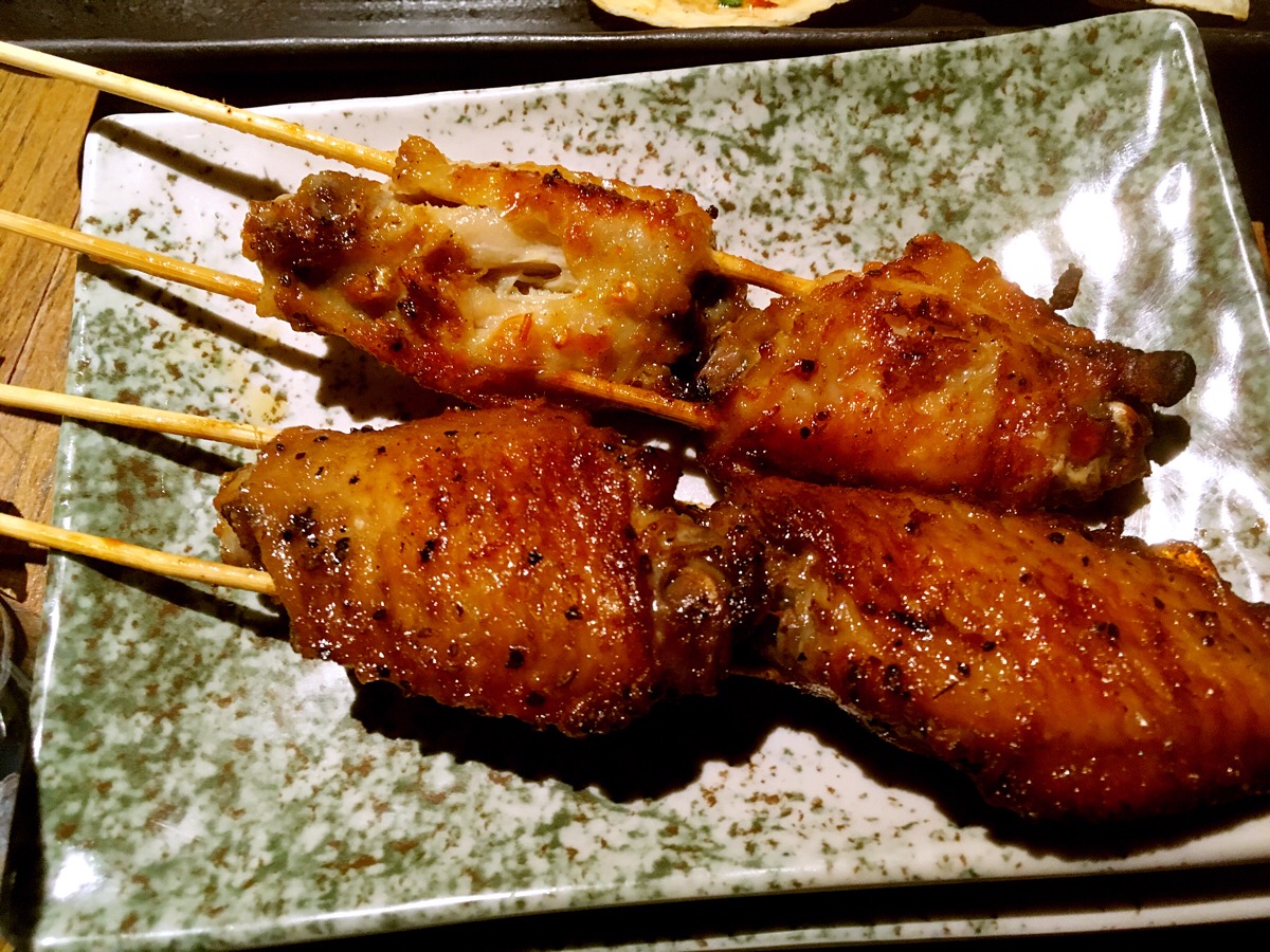 串亭烧烤居酒屋 川椒香辣鸡翅 印度黑椒风味烤鸡翅