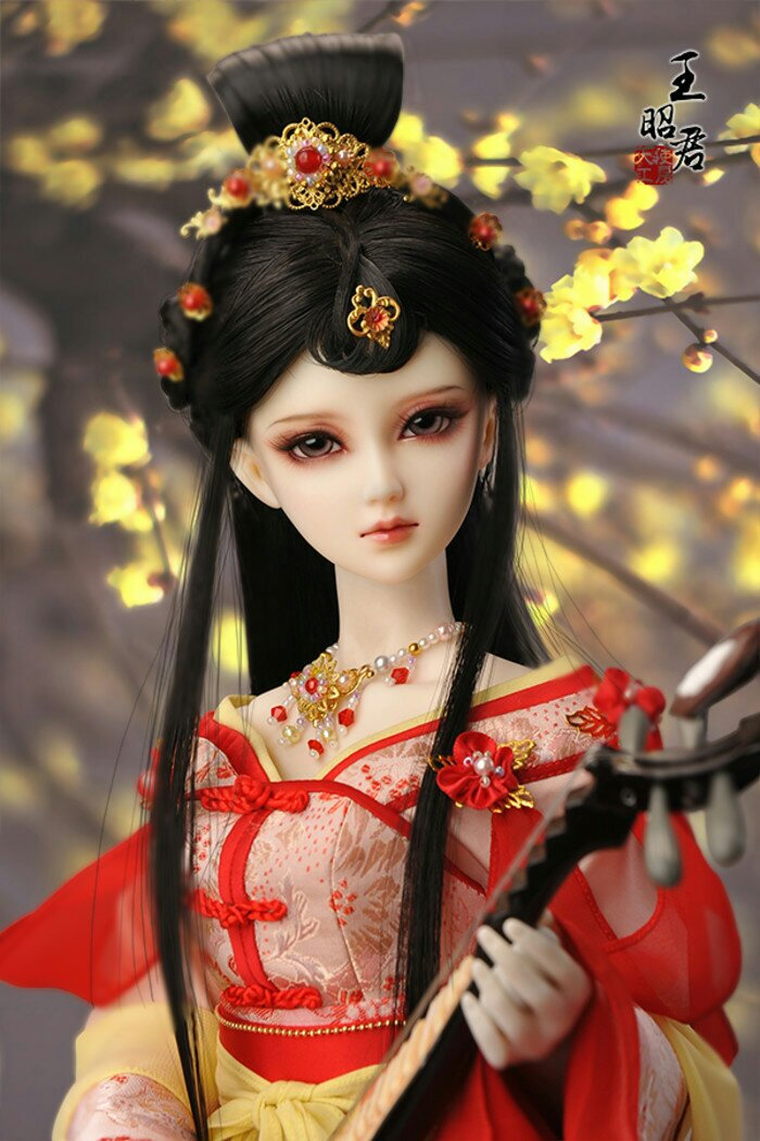 王昭君 sd娃娃 bjd 古装娃娃 古风 唯美 手机壁纸 头像