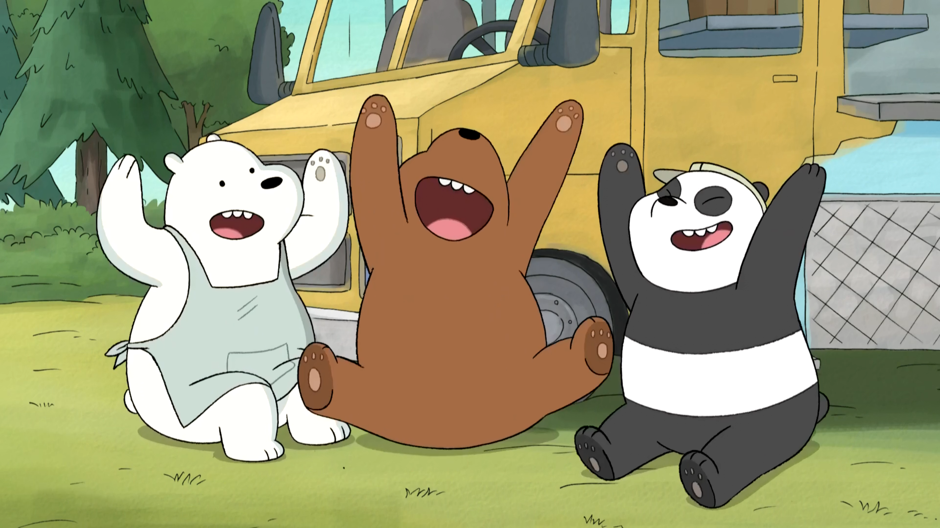 we bare bears 咱们裸熊