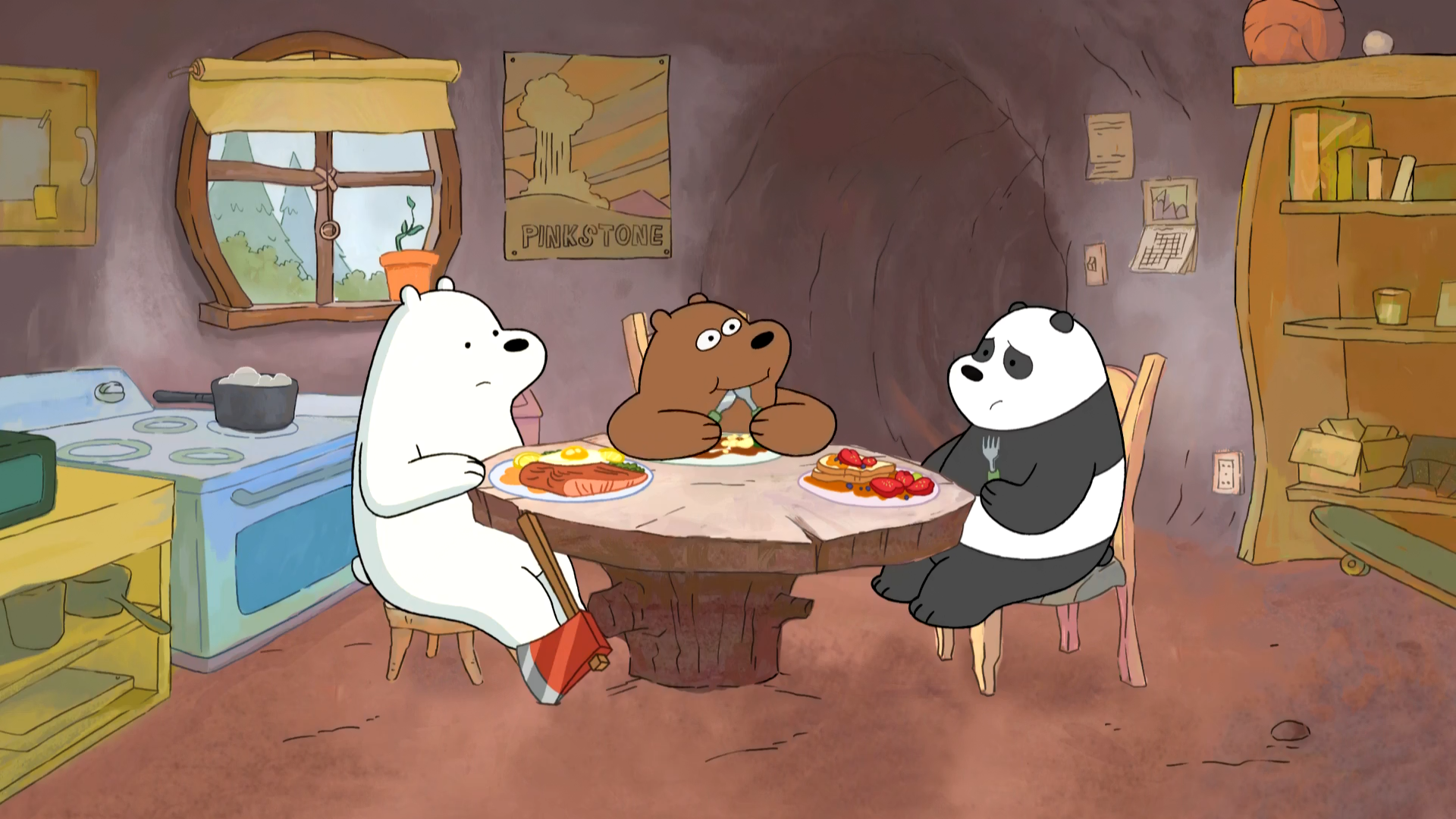 we bare bears 咱们裸熊