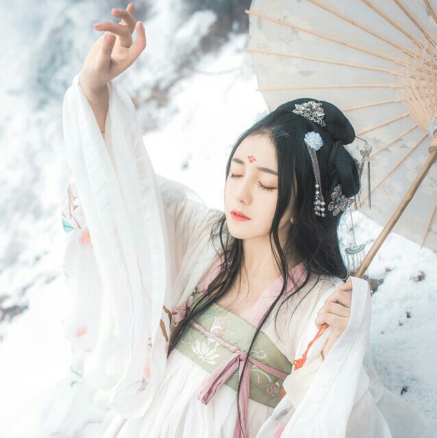 真人古风头像