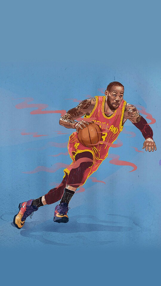 壁纸nba 篮球 锁屏背景 主题 可爱卡通平铺 高清壁纸在线不定期更新