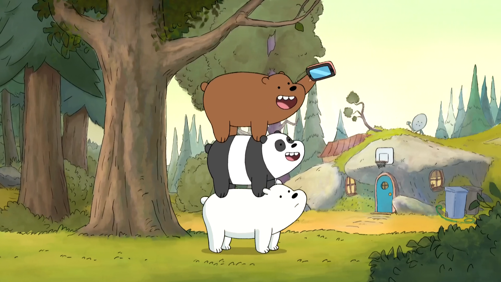 we bare bears 咱们裸熊