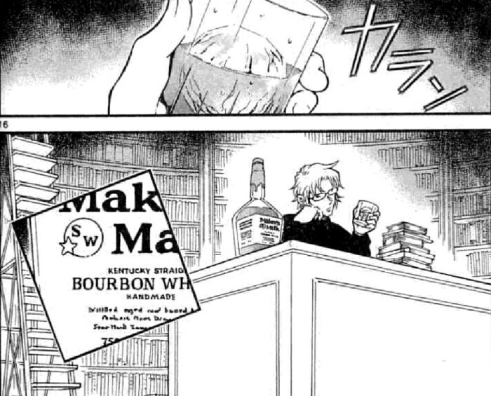 我爱的推理对决 新一vs冲矢昴 波本酒