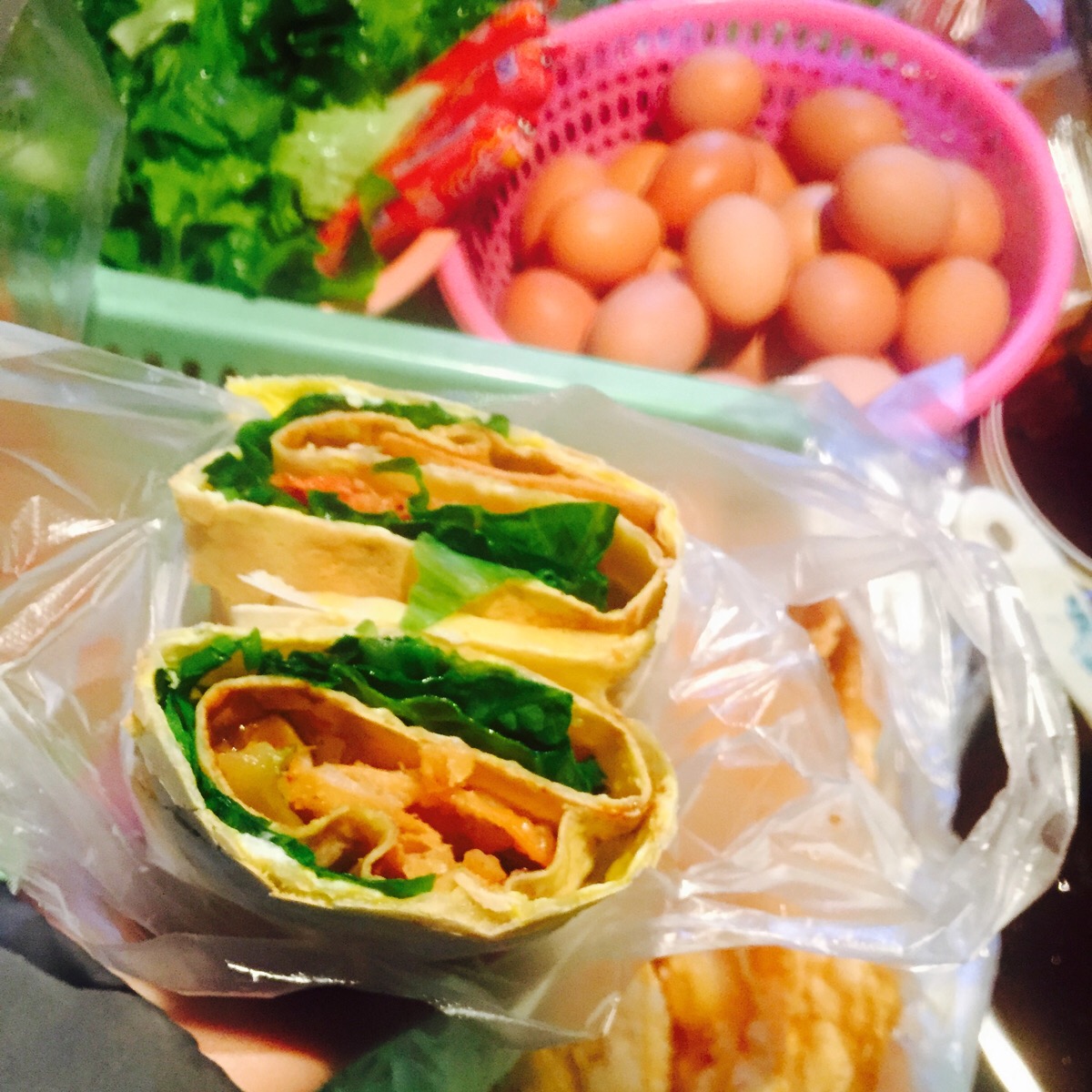杂粮煎饼啊!