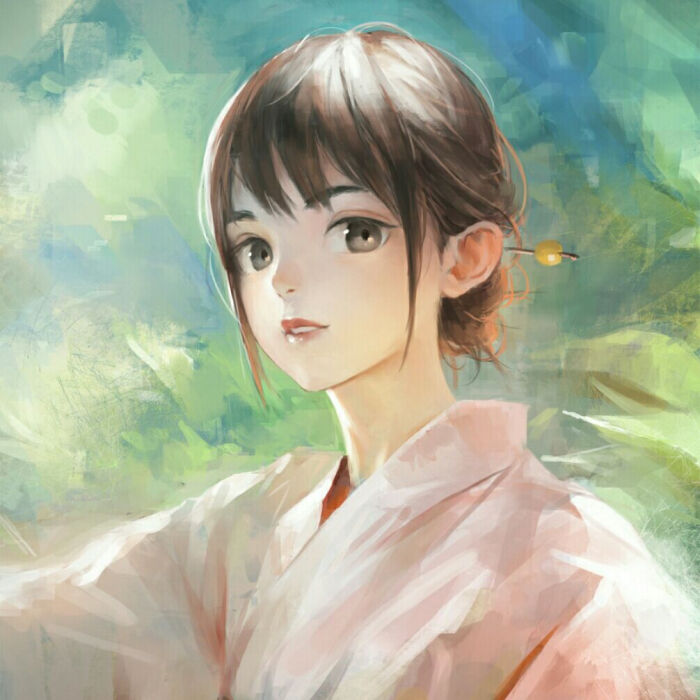 女生头像 御姐 萝莉 软萌 高冷 搞笑 个性 可爱 动漫头像 插画 温馨
