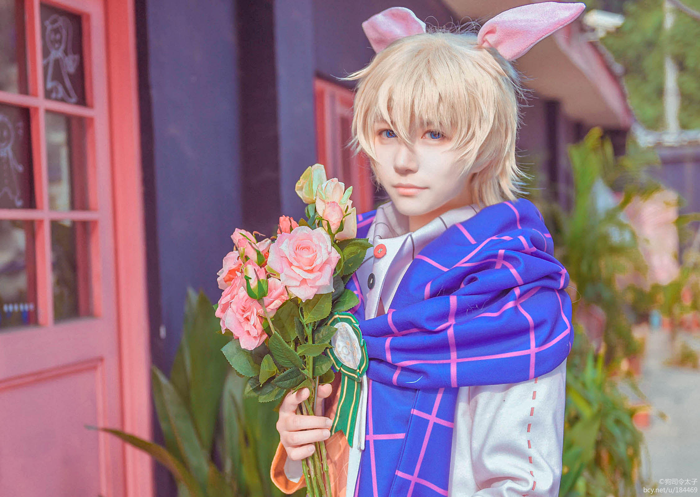 【cos】梦百sp时计兔~迟到的圣诞快乐时机兔 cn: 狗司令太子摄影:小猫