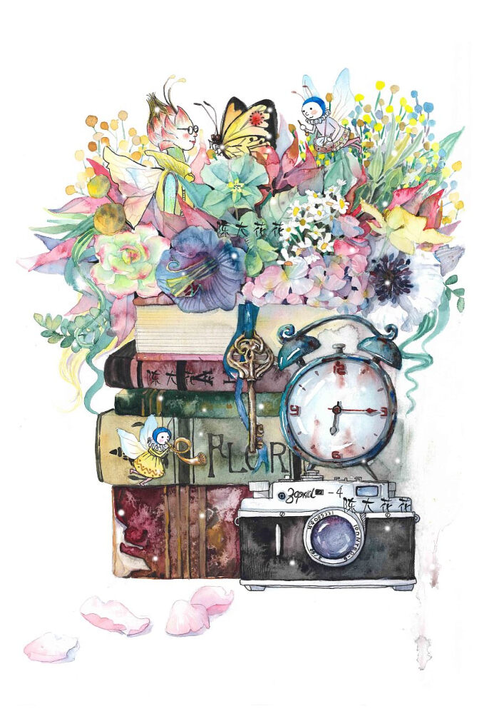 唯美 个性 壁纸 小清新 插画 封面