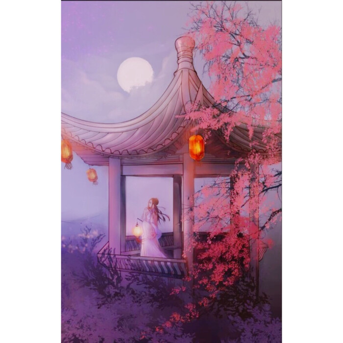 【古风】庭院1324