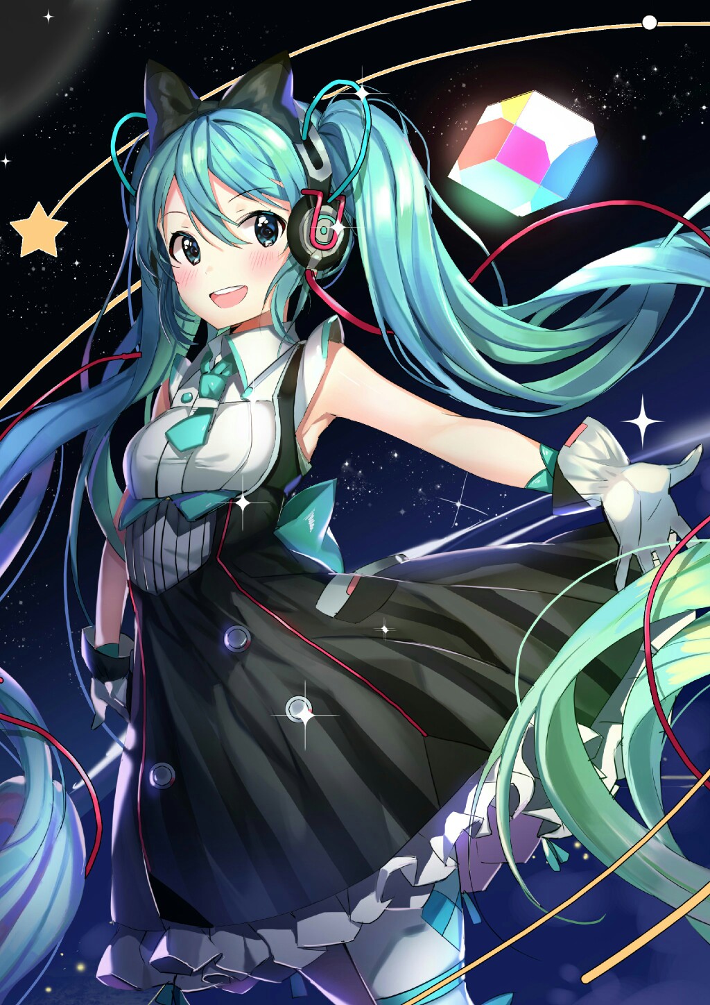 初音未来 虚拟歌姬 pixiv id: 56906399