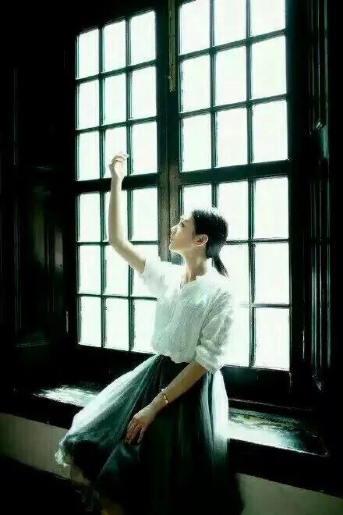 森系 壁纸 女头