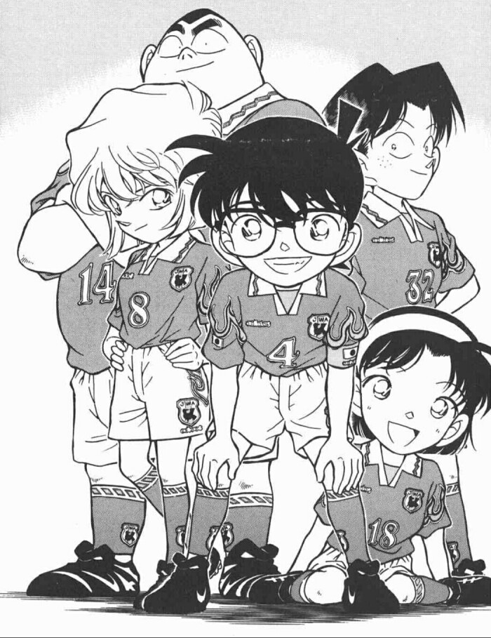 我爱的名侦探柯南 灰原哀 少年侦探团-堆糖,美