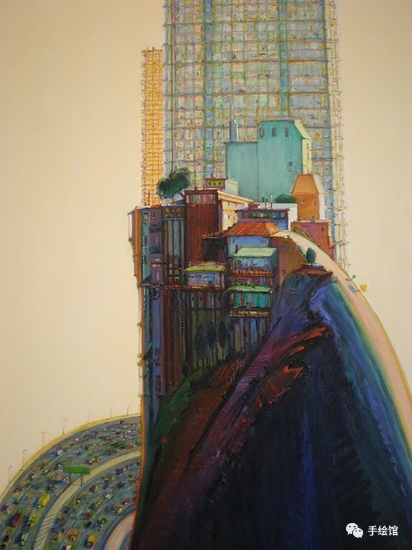 超现实主义绘画 盗梦空间|wayne thiebaud