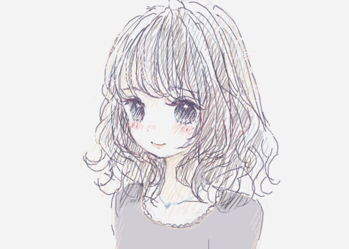 短发女生 短发娘 漫画 短发姑娘 动漫 短头发女孩 卡通 短发菇凉 二