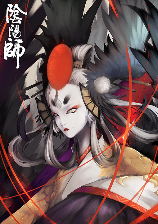 78 阴阳师②~78#阴阳师#-姑获鸟-金鸾鹤羽id=60995188