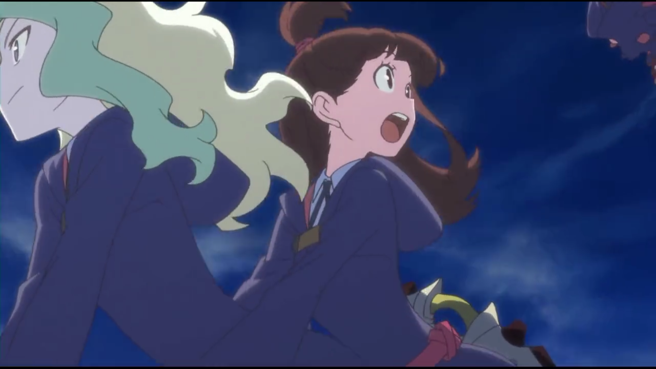 可爱的女孩 动漫头像 小魔女学园