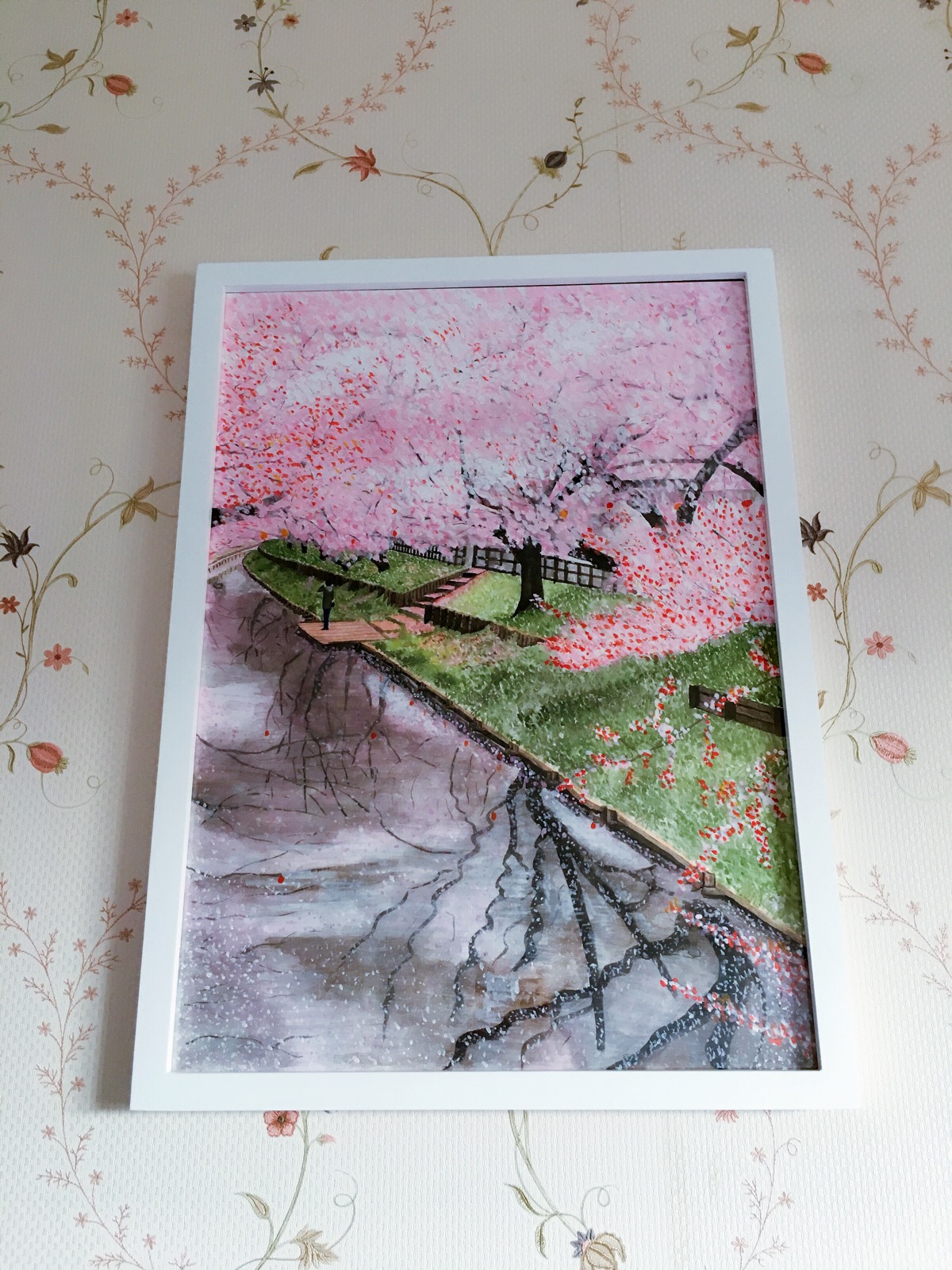 新年新画#桜# 第一次画4k的尺寸