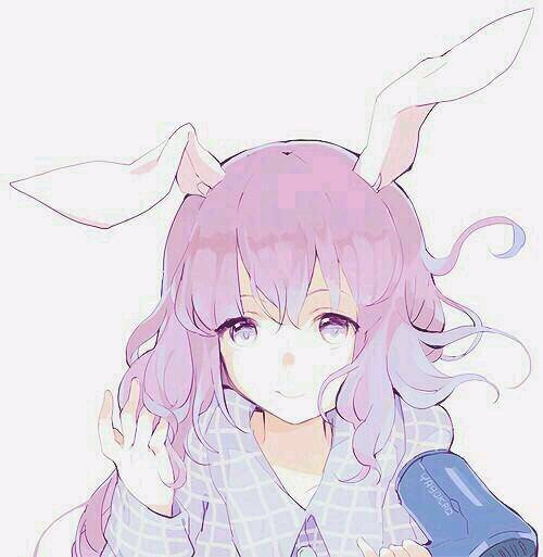 动漫の萌妹 兔耳cute
