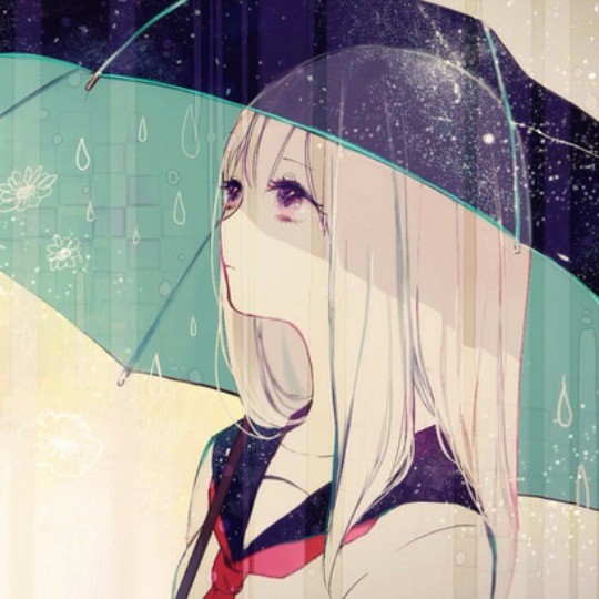 撑伞少女 头像 文静 个性