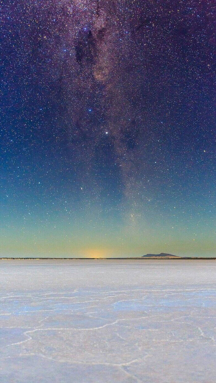 海边 星空 壁纸 傍晚