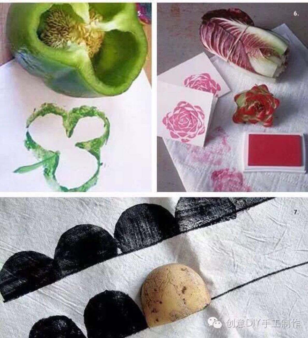 蔬菜印画
