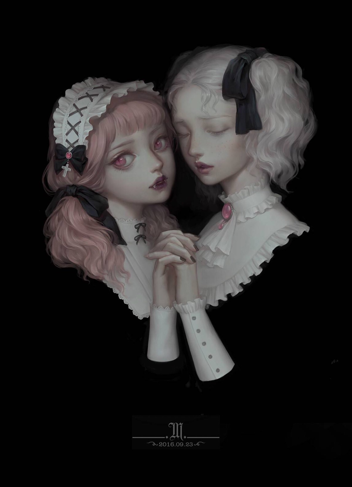 暗黑系 插画壁纸