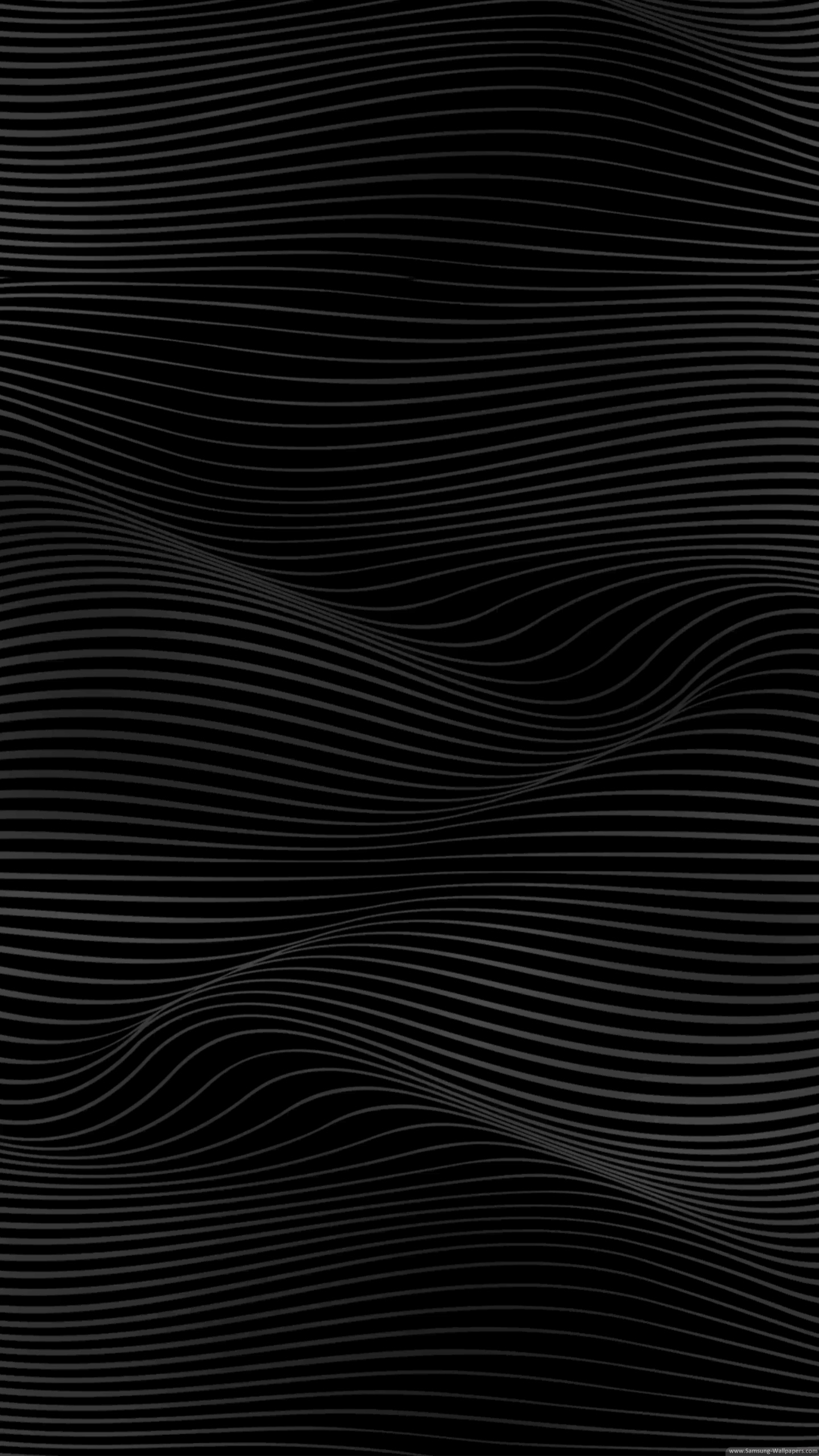 三星手机壁纸【1440x2560】samsung galaxy s6 黑色 波纹