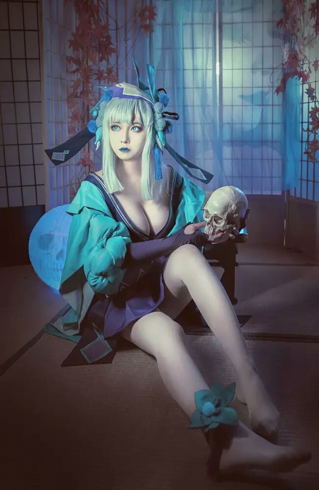 《cosplay》阴阳师手游 青行灯