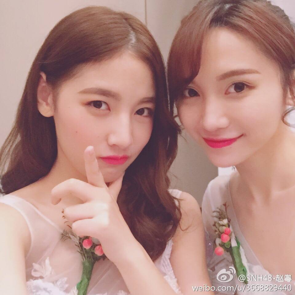 snh 48 teamn 赵粤 陆婷