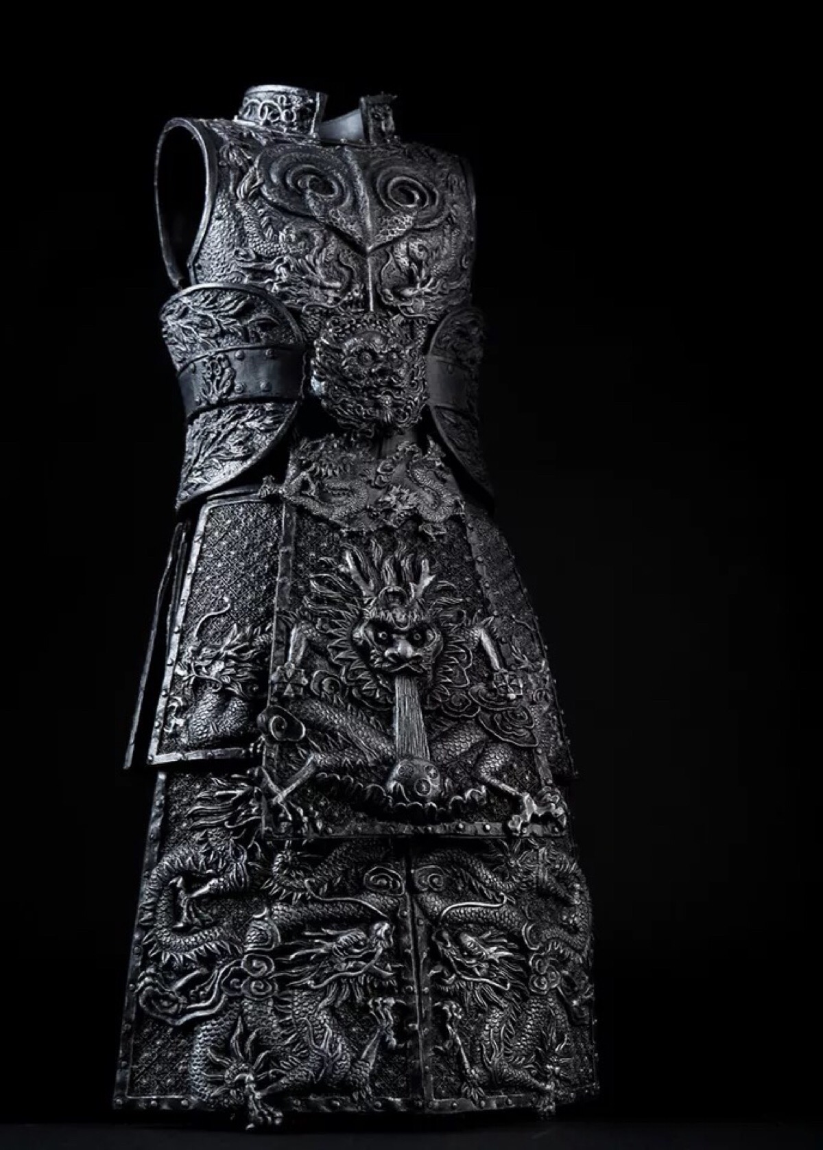 俏皮鲨 1/6 兵人 古代武将铠甲 九五至尊盔甲套装 非eb风云 现货