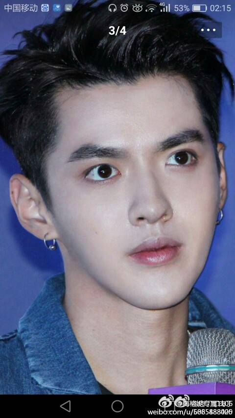 吴亦凡 kris exo 花美男 偶像 明星 帅哥 小鲜肉 锁屏 人物 杂志 屏保