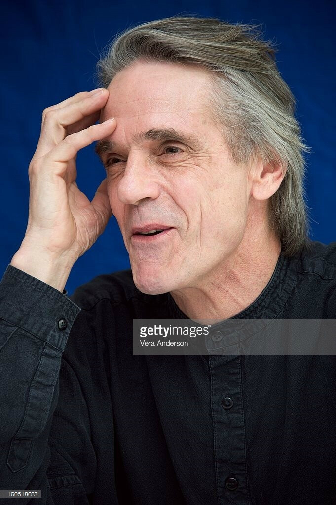 jeremy irons# attends the press conference of #beautiful