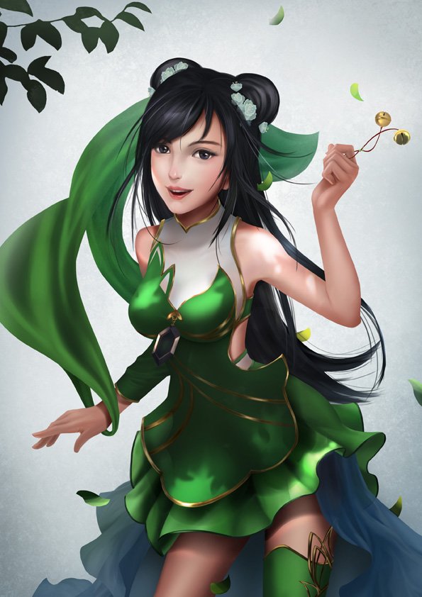 碧瑶,作者:沧俞_t,来源原画梦,诛仙世界同人.