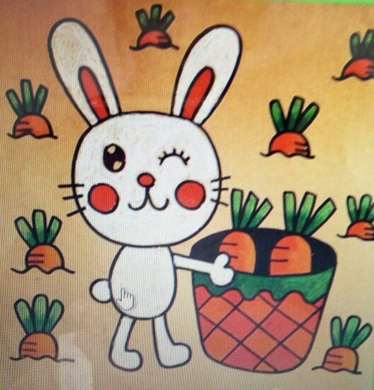 爱吃萝卜的小兔