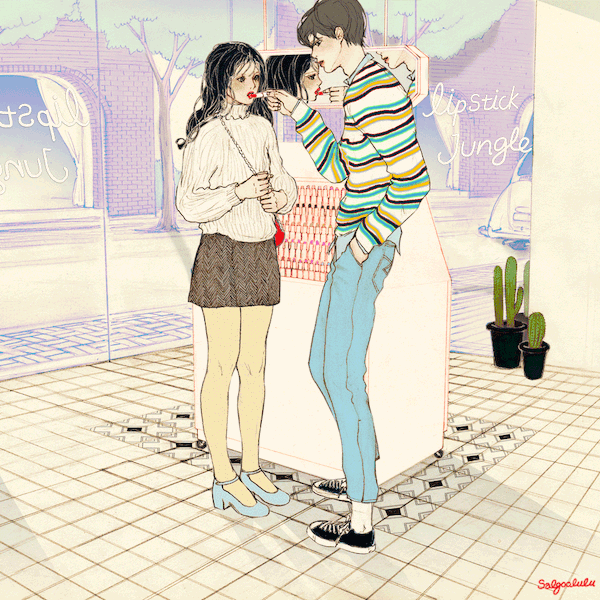 韩国插画师salgoo
