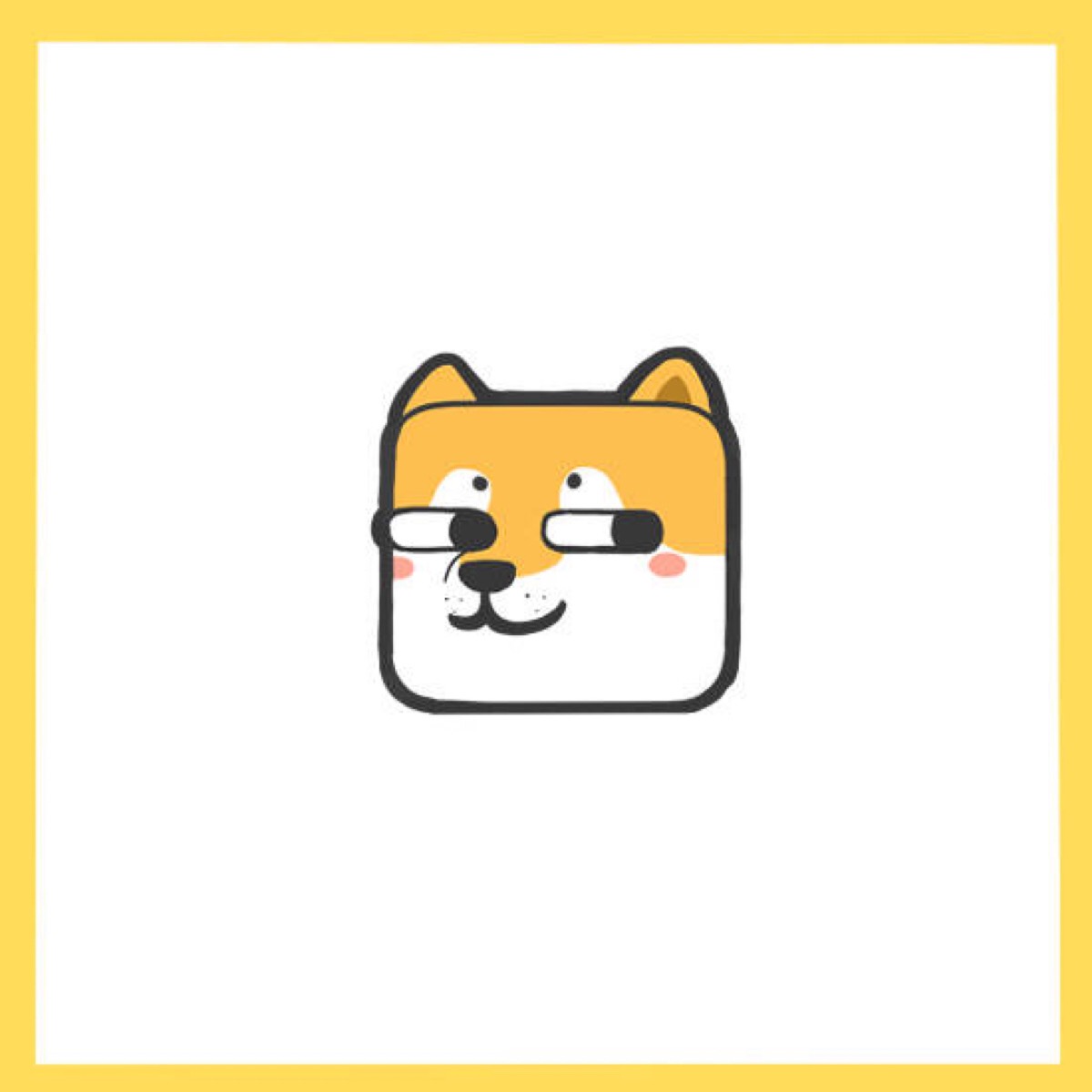情人节方块动物头像,但是我始终不会忘记人群中最耀眼的你[doge]!