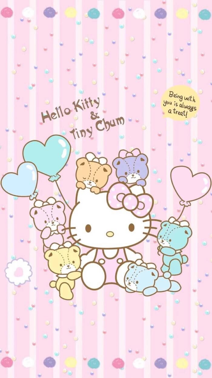 凯蒂hello kitty手机聊天桌面壁纸