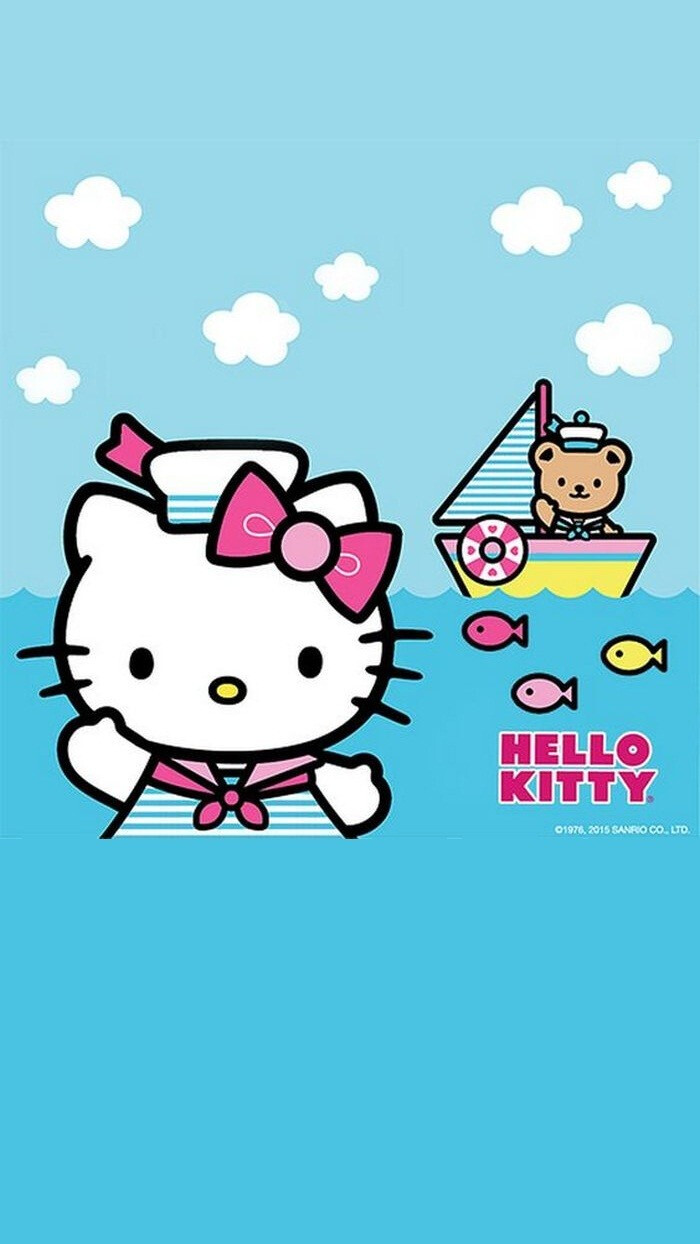 凯蒂hello kitty手机聊天桌面壁纸