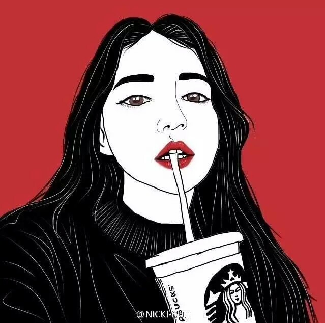 潮流 另类 头像 欧美 炫酷 人物 黑白【by唐小丑】#侵删