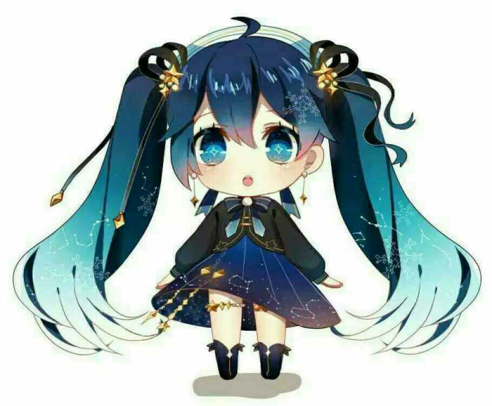 星空q版初音呢!大家喜欢吗