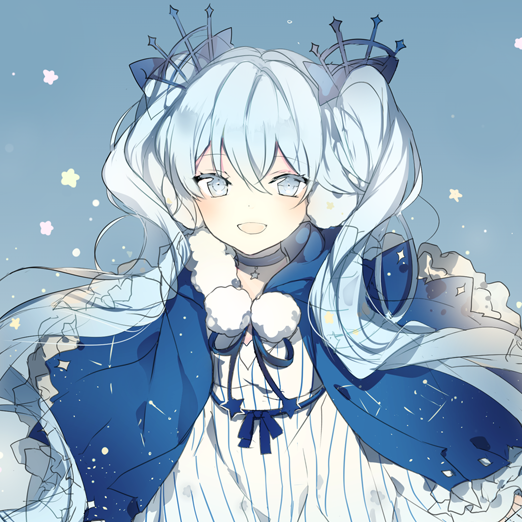 「euz有宅」#初音未来#雪初音#动漫头像