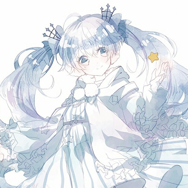 「euz有宅」#初音未来#雪初音#动漫头像